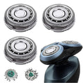 Gleway SH60 Replacement Head Blades Series 6000 Compatible with Philips 6000 Series Electric Shaver Razors Replacement Blades for Series 6000 Shaver Cleaning Brush for S6880/81 S6810/82 S6850/85