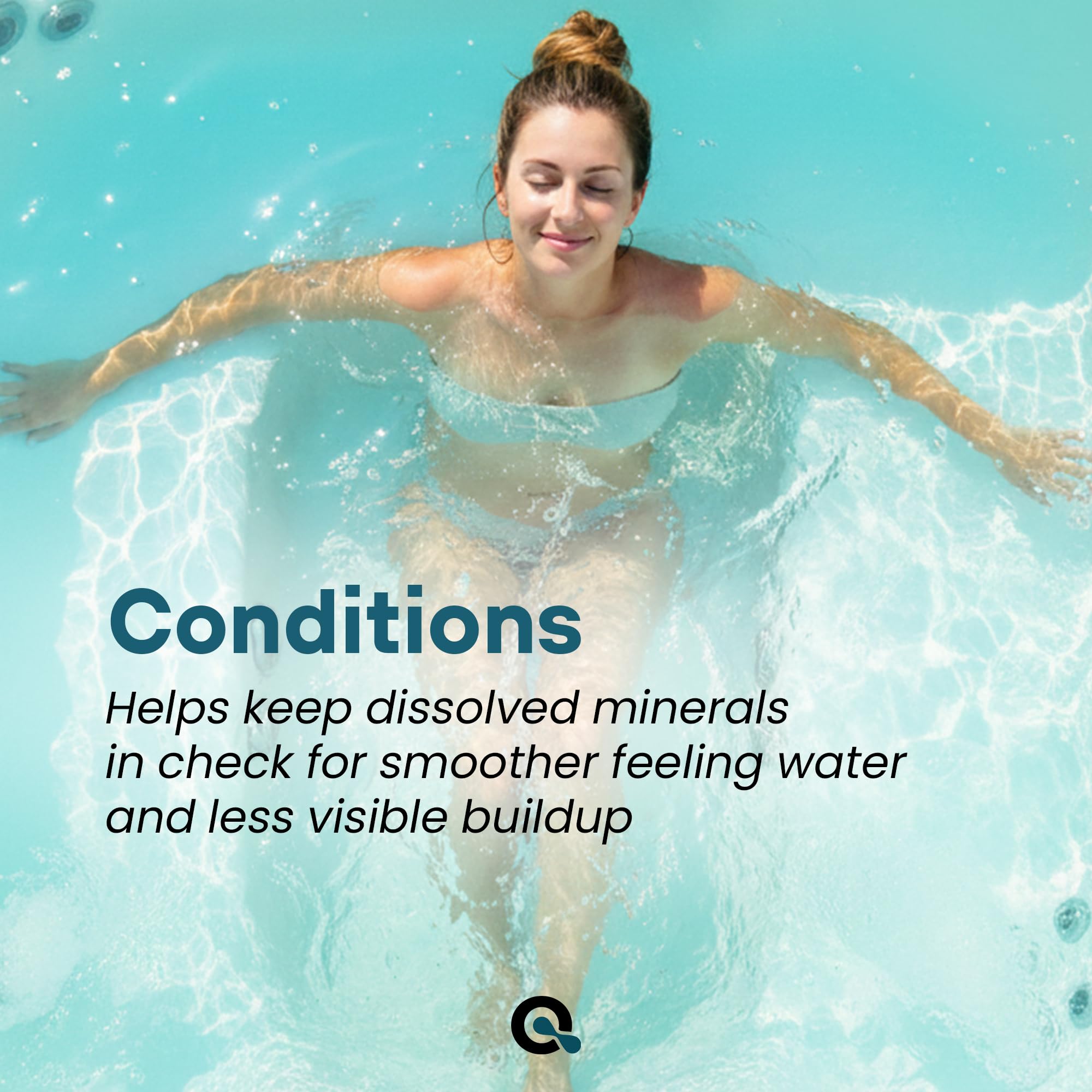 AquaDoc 3 in 1 Hot Tub Weekly Care - Concentrated Spa Clarifier, Cleaner & Water Conditioner - Works with Chlorine, Bromine & Saltwater - Hot Tub Chemicals Made in USA - 16 oz