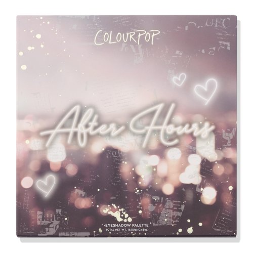 ColourPop After Hours Eyeshadow Palette - Smokey Mauve Makeup Palette with Metallic, Matte, Glitter & Matte Sparkle Finishes - Buildable, Blendable & High-Pigment Formula (0.65 oz)