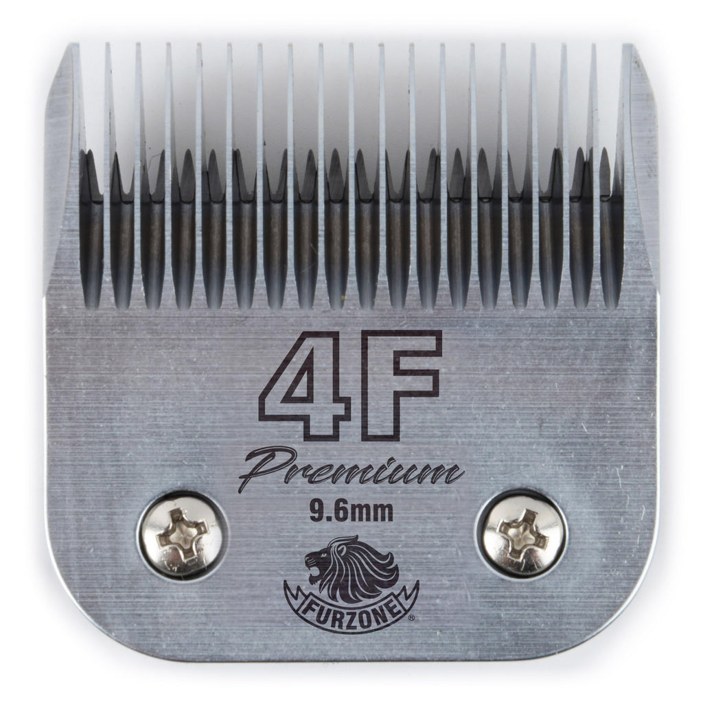 FURZONE Detachable Blade - Size 4F Blades 3/8", Made of Extra Durable Japanese Steel, Compatible with Most Andis, Oster, Wahl A5 Clippers