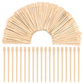MMonDod Wooden Wax Spatulas, Small Eyebrow Removal Applicator Sticks Waxing