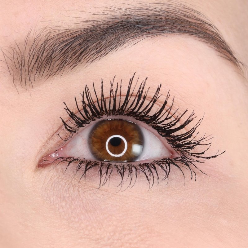 Whats Up Beauty - Watch Me! Black Volumizing and Lengthening Mascara with Peptide and Vitamin B5 Clean Made in Italy Cruelty Free Eye Lashes Makeup