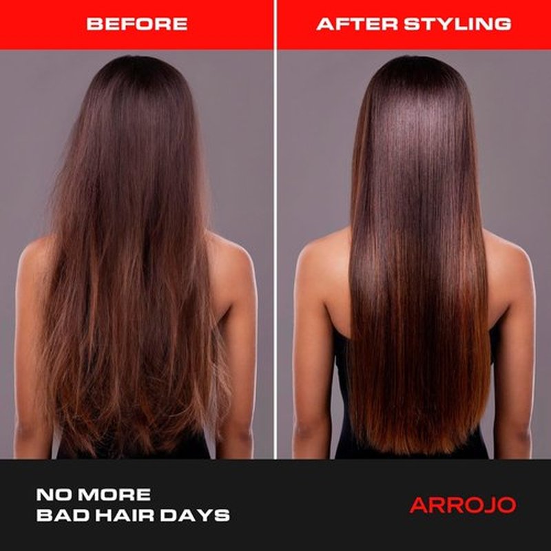 ARROJO Frizz Control Hair Oil - Moisture-Rich Jojoba Oil for Smooth, Frizz-Free Hair | 5.1 oz