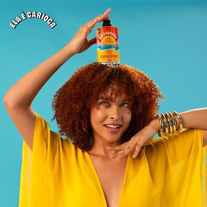 Lola From Rio - Ela E Carioca - 3ABC Curl-Defining Cream, Boost hydration, Minimize Frizz, Provide Soft, Flexible Control for 3ABC Curl Type 17.64 Fl Oz