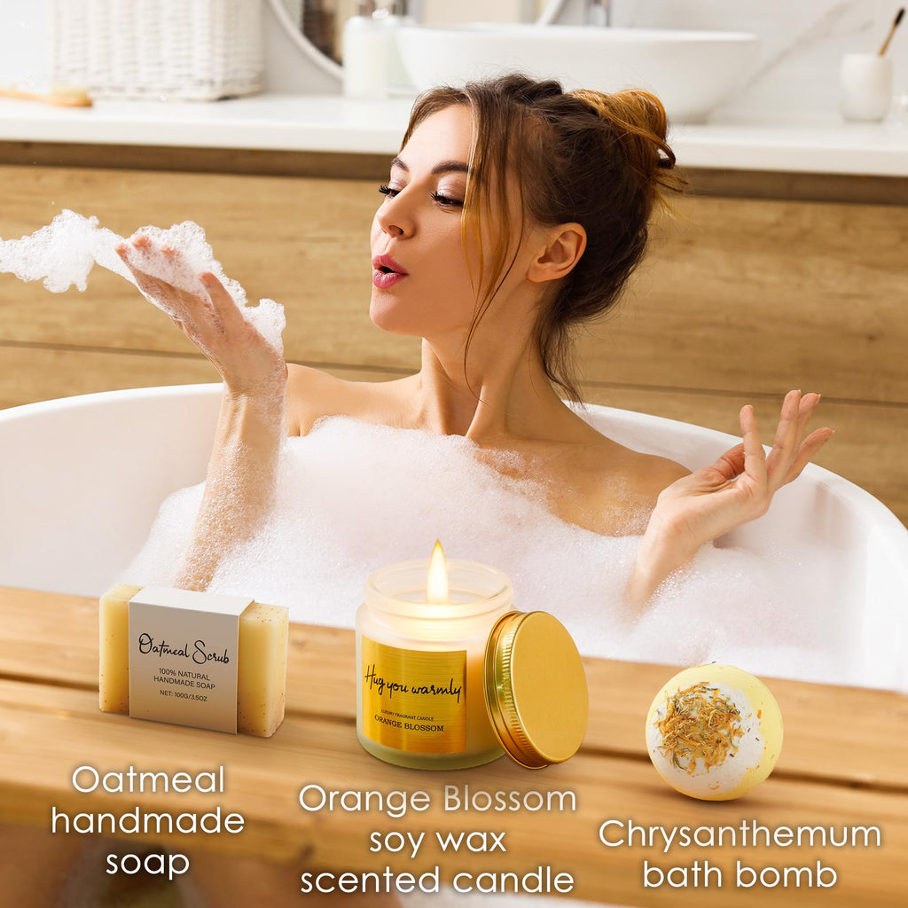 UNBOXMENT Luxury Golden Gift Basket for Women