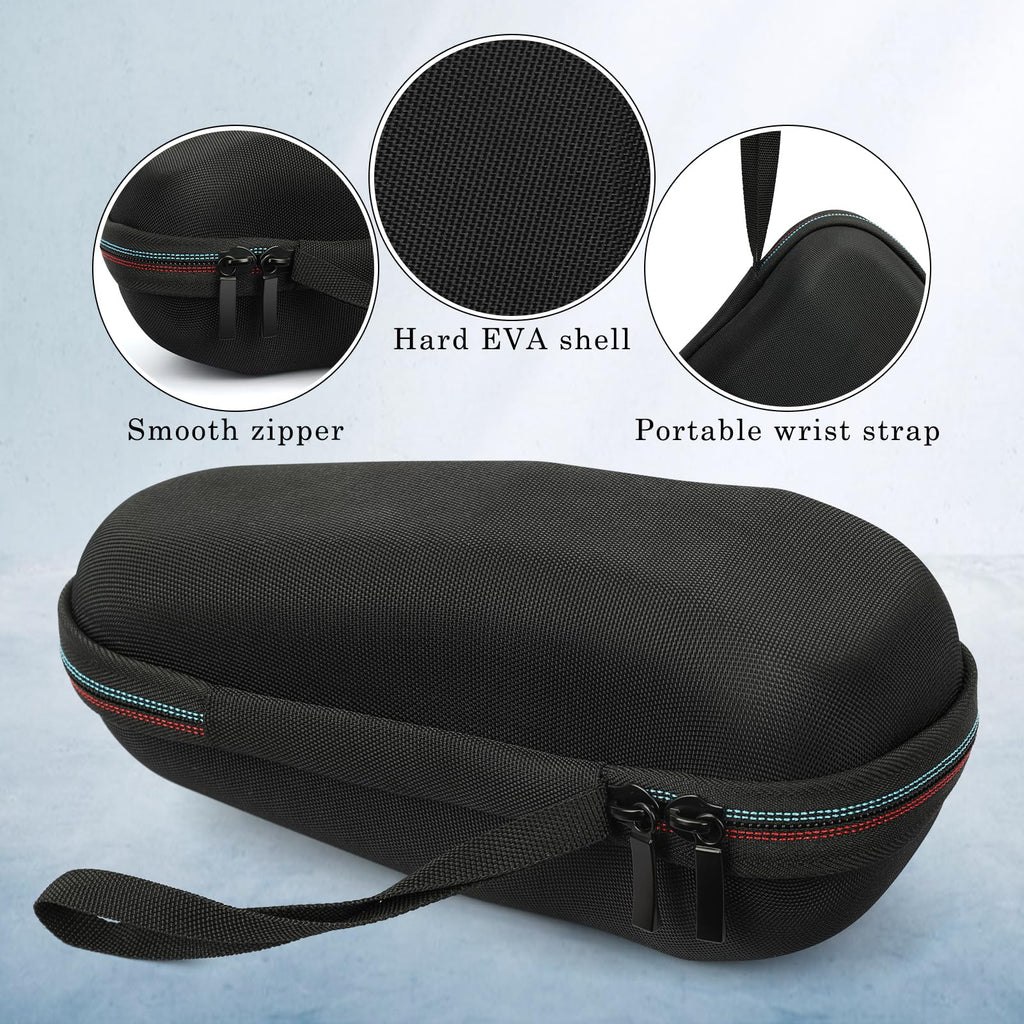 SyuCeia Braun Series 9 pro travel case - Hard EVA Protective Holder for Series 3/5/6/7/8/9 Pro+ & All Models (Fits 3s, 5s, 7s, 8s, 9s)-Water-Resistant Men's Electric Razor Storage Pouch