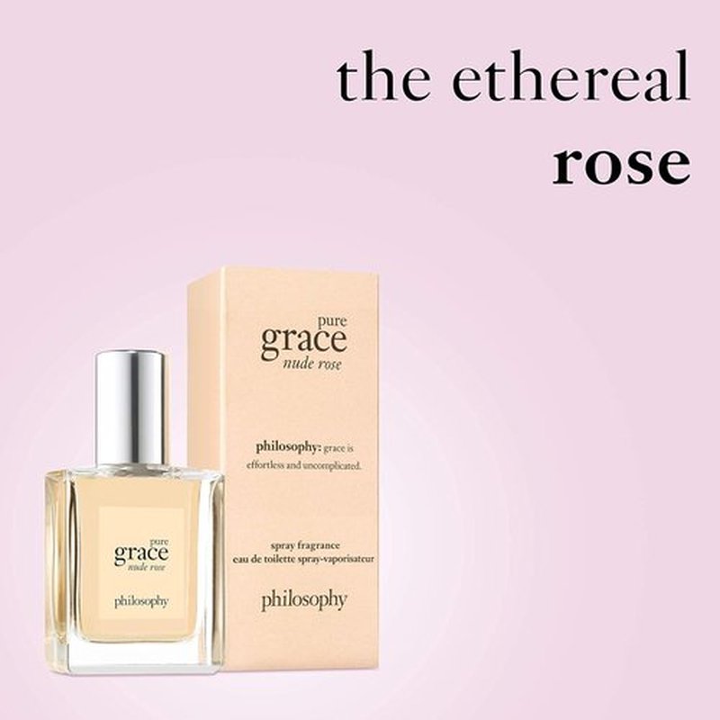 Philosophy Pure Grace Eau de Toilette - Crisp & Clean Women's Perfume - Notes of Water Lily & Musk - Long-Lasting Fragrance