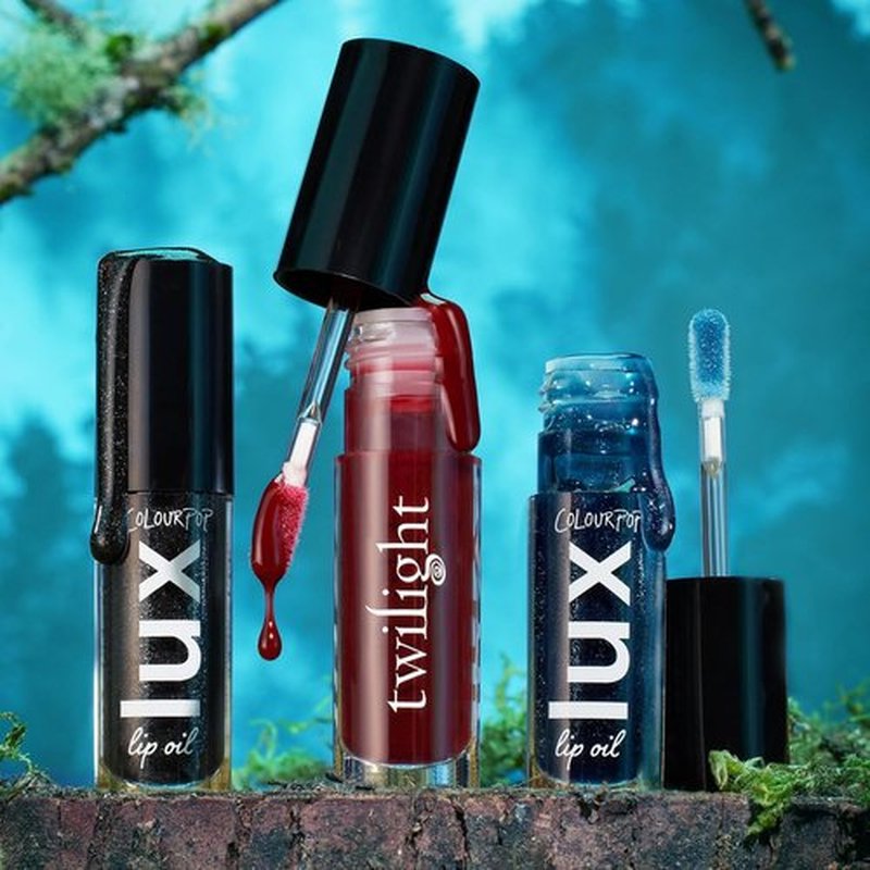 ColourPop Twilight Lux Lip Oil - Hydrating Sheer Tinted Formula with Antioxidant Chamomile & Calendula - Nourishing Red Oil (0.16 oz)