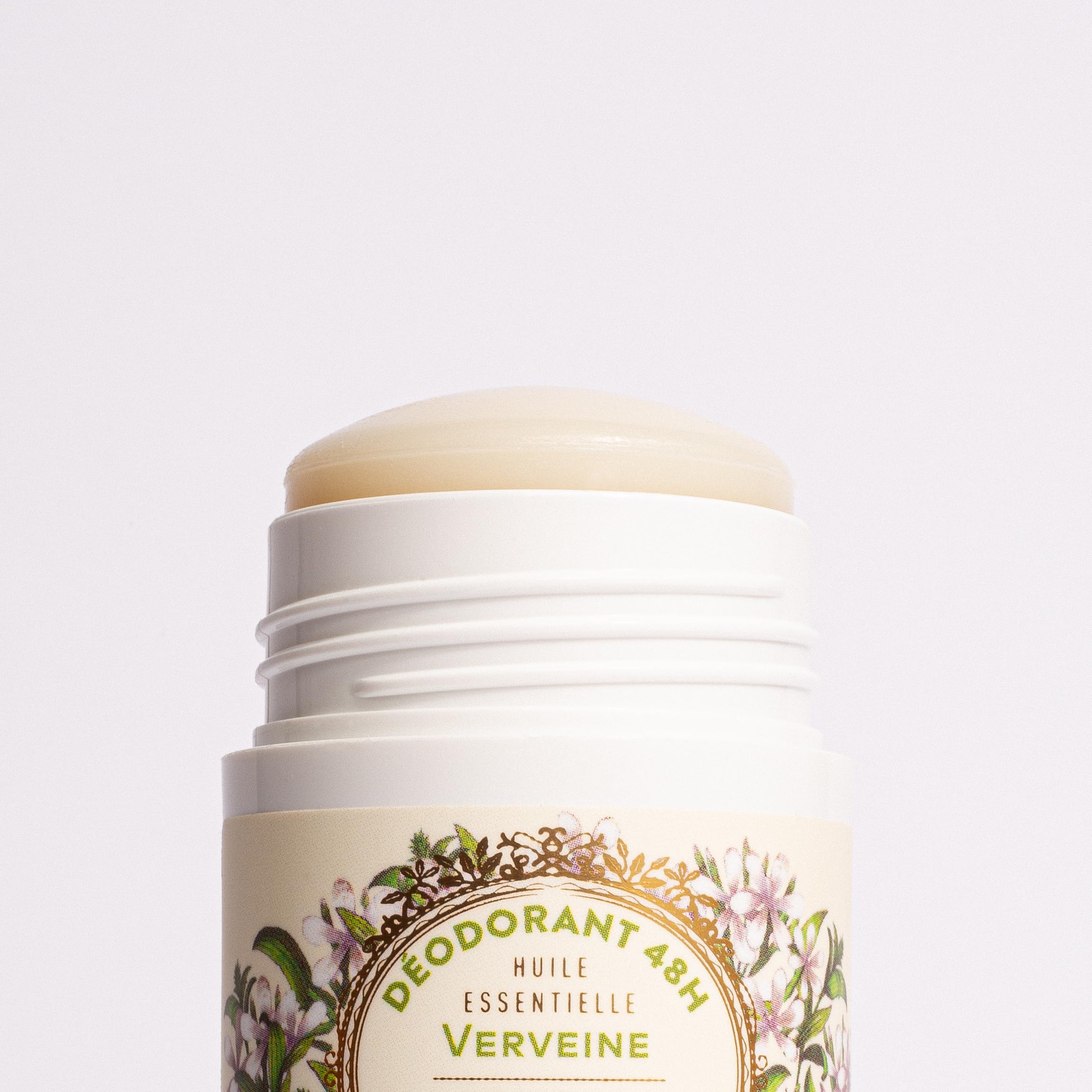 Panier des Sens - Lemon Verbena Deodorant for Women - Aluminum Free Deodorant for Sensitive Skin - 48H Odor Protection - Shea Butter Enriched - Natural Deodorant - Made in France - 1.7 oz