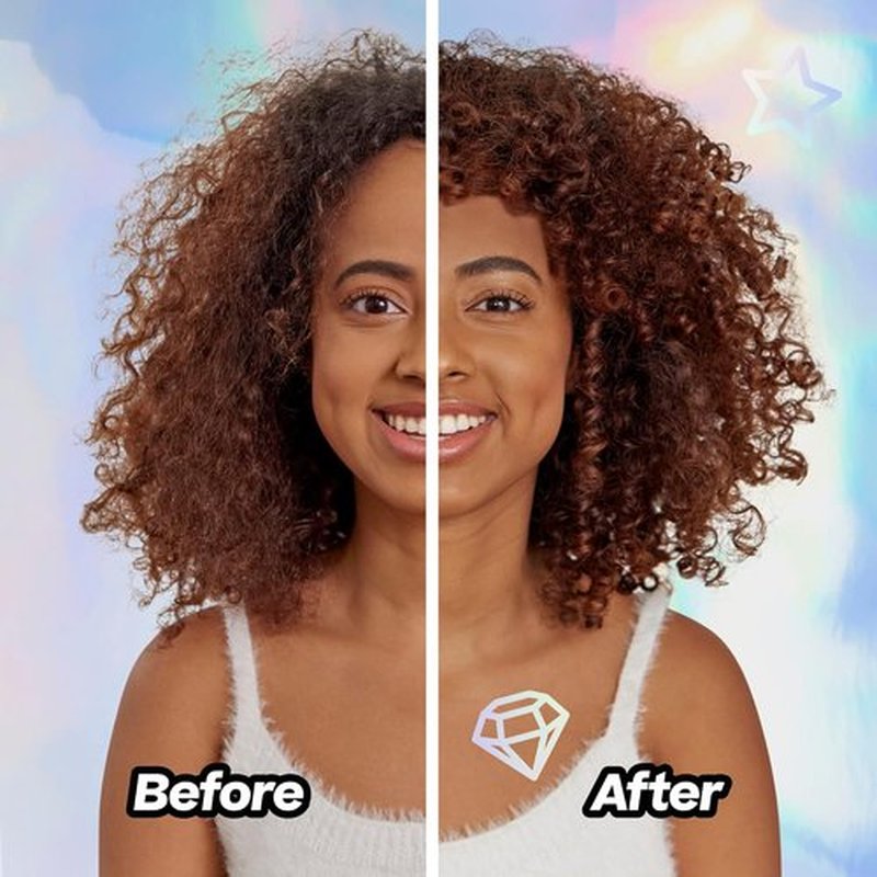 Hally Hair Fluffy G Hair Gloss - 3.4 fl oz Brown Color Glaze for High Shine & Vibrant Hair