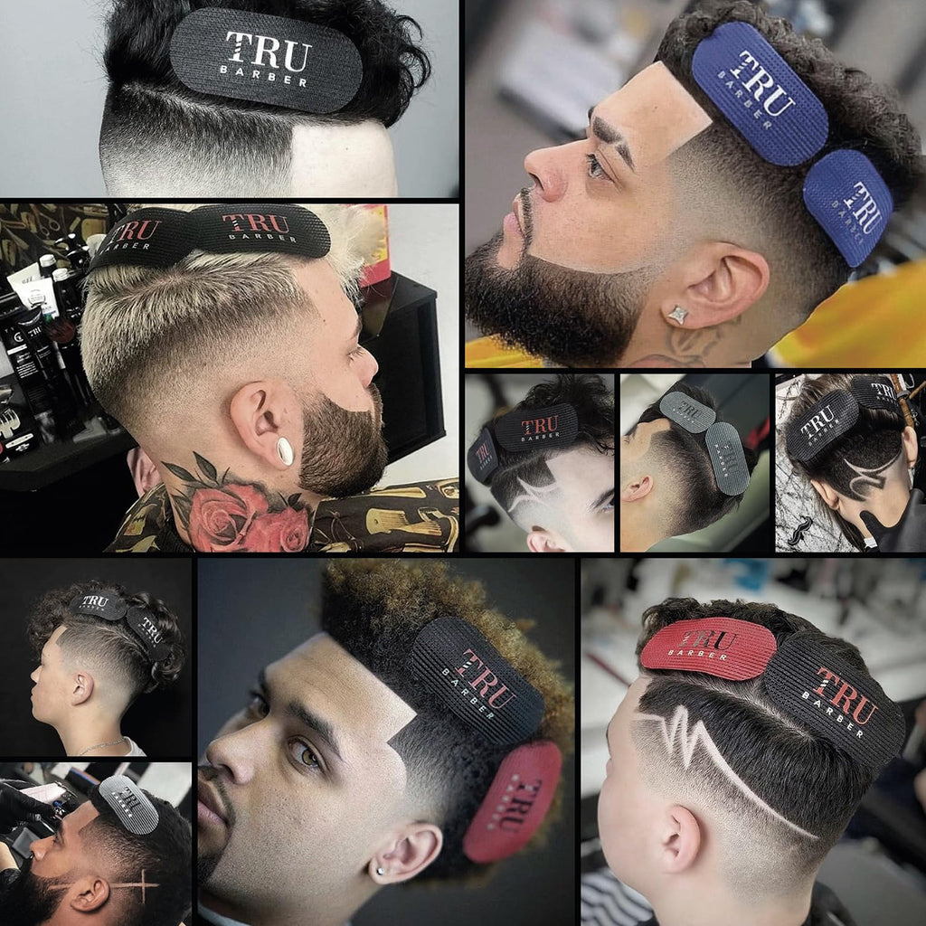 TRU BARBER Hair Grippers 6 Piece Hair Clips for Men and Women - Salon and Barbers, Hair Clips for Styling, Hair Grip Hairdressing Clips