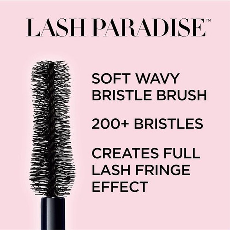 L'Oreal Paris Voluminous Lash Paradise Waterproof Mascara - Volumizing & Lengthening Eye Makeup, Black, 0.25 Fl Oz