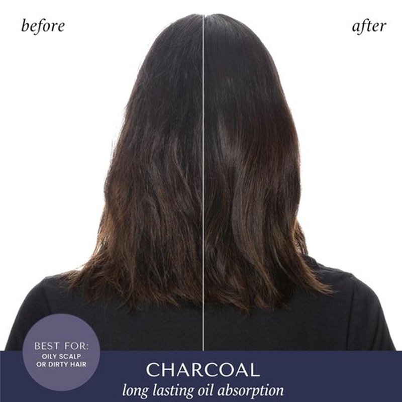 HASK Charcoal Dry Shampoo - Purifies & Detoxifies Hair, Absorbs Oil, Sulfate-Free | 8.1oz