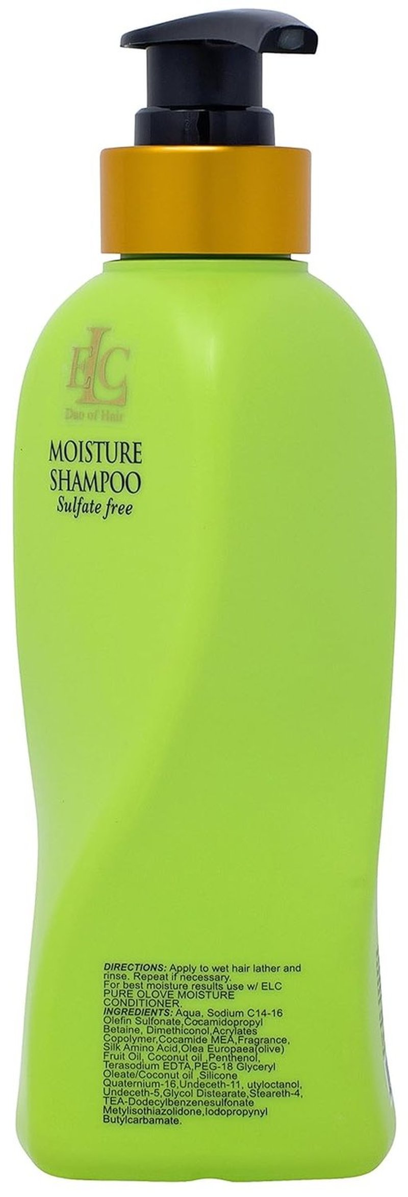 ELC Pure Olove Moisturizing Shampoo - Nourishing Hydration for All Hair Types | 12oz