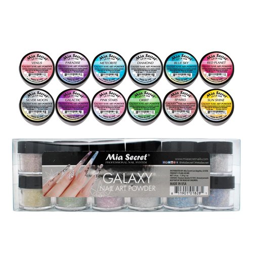 Galaxy Nail Art Powder Collection (12PC)