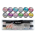 Galaxy Nail Art Powder Collection (12PC)