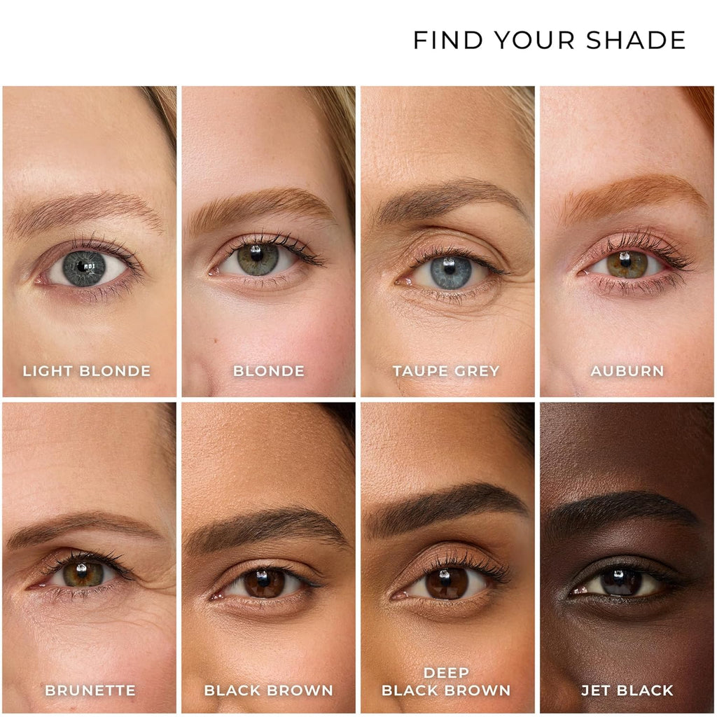 WUNDERBROW Eyebrow Gel - Waterproof & Smudgeproof Formula | Long-Lasting Auburn Shade, Vegan & Cruelty-Free