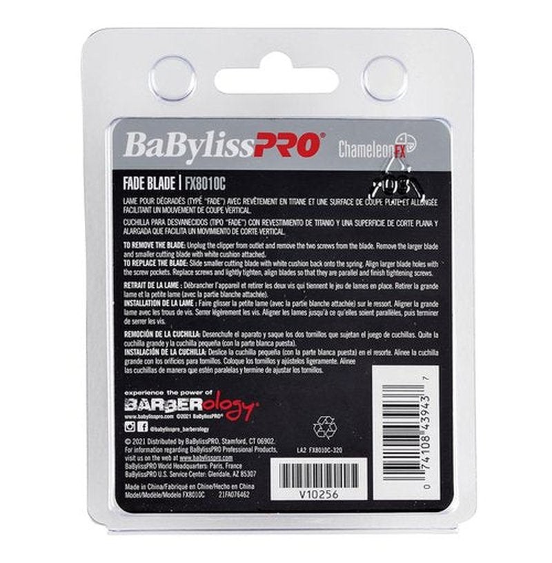 BaBylissPRO Fade Clipper Blades - Replacement for FX870, FX825, FX673 | Compatible with 2-Hole Systems