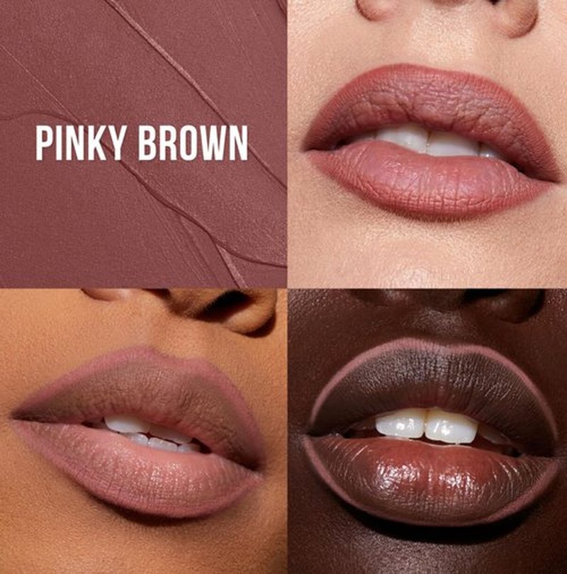 Huda Beauty Lip Contour Duo - Blushed Pinks with 2 Mini Pencils in Muted Pink & Pinky Brown