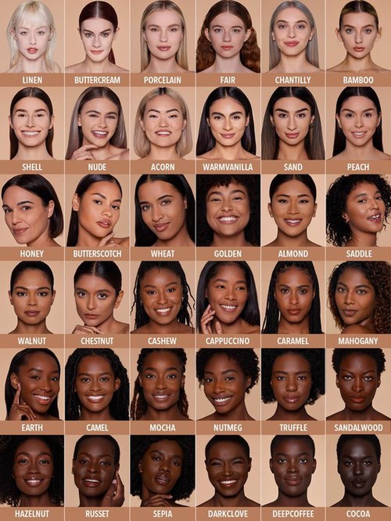 SHEGLAM SKin-Focus Full Coverage Powder Foundation Oil-Control Lightweight Face Pressed Powder Makeup-Nude