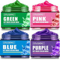 Skiennix Temporary Hair Color Spray - Vibrant Purple, Green, Blue & Pink | Perfect for Parties & Cosplay