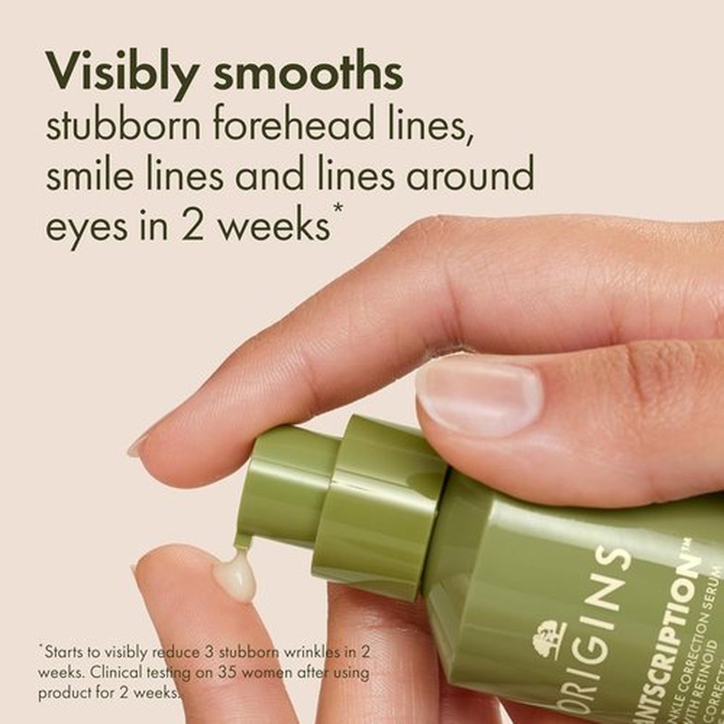 Origins Plantscription Lifting & Firming Peptide Moisturizer - Anti-Aging Face Cream for Fine Lines & Wrinkles
