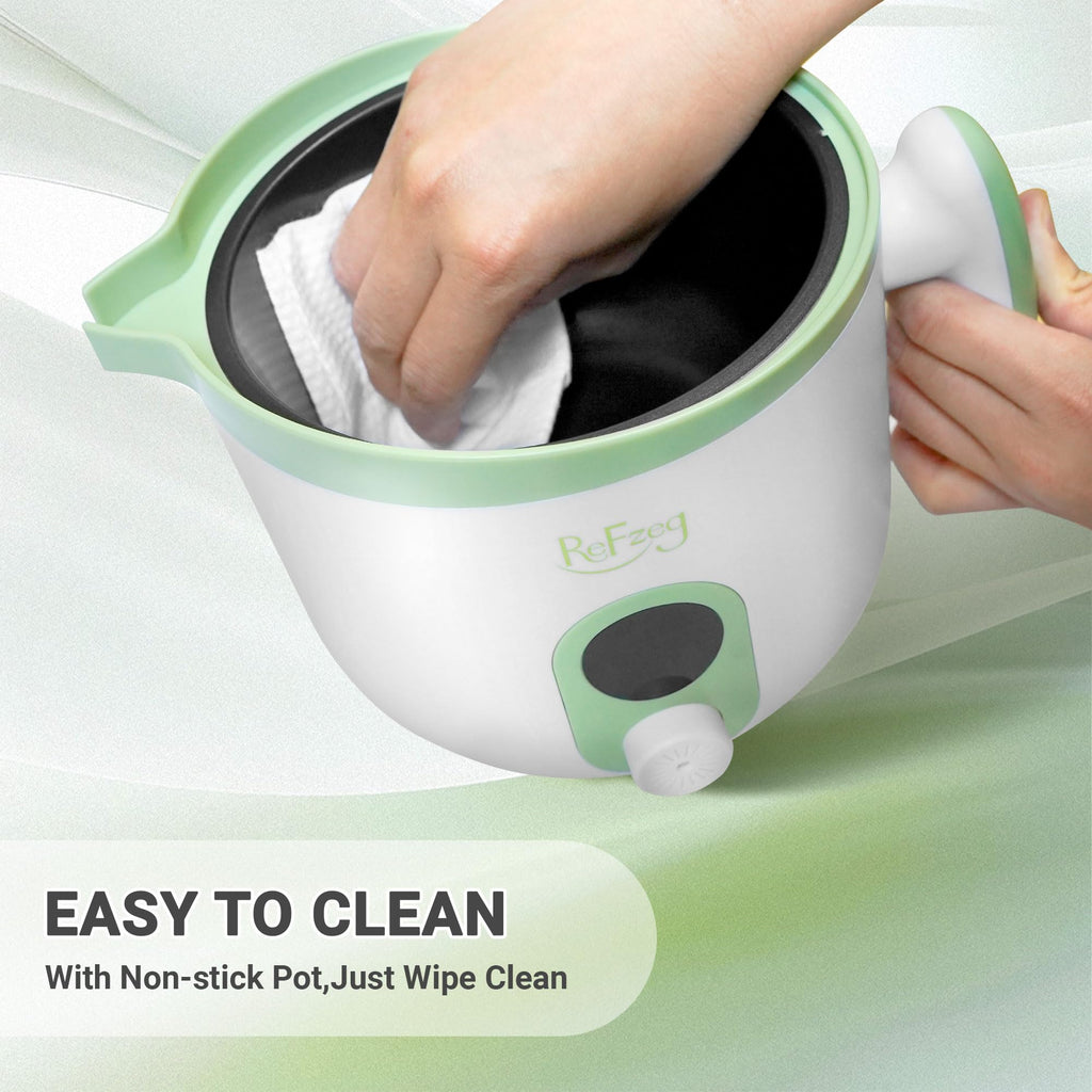 Candle Melting Pot Electric Wax Melter for Candle DIY Making with Pouring Spout, Non-Stick Candle Making Pouring Pot Soap Making Melting Pot with Digital Display, Constant Temperature Function(White)