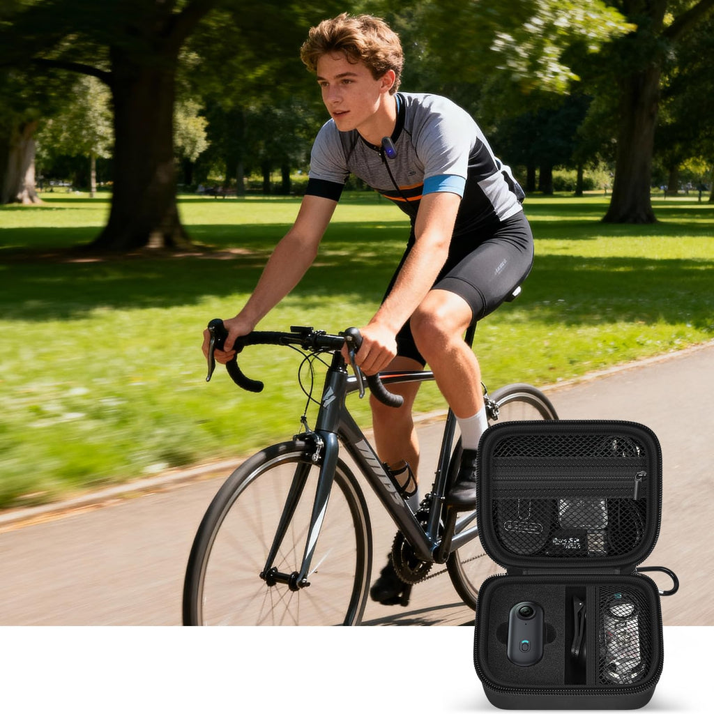casmilee Hard Mini Body Camera Case for Thumb Action Cam, Box Only
