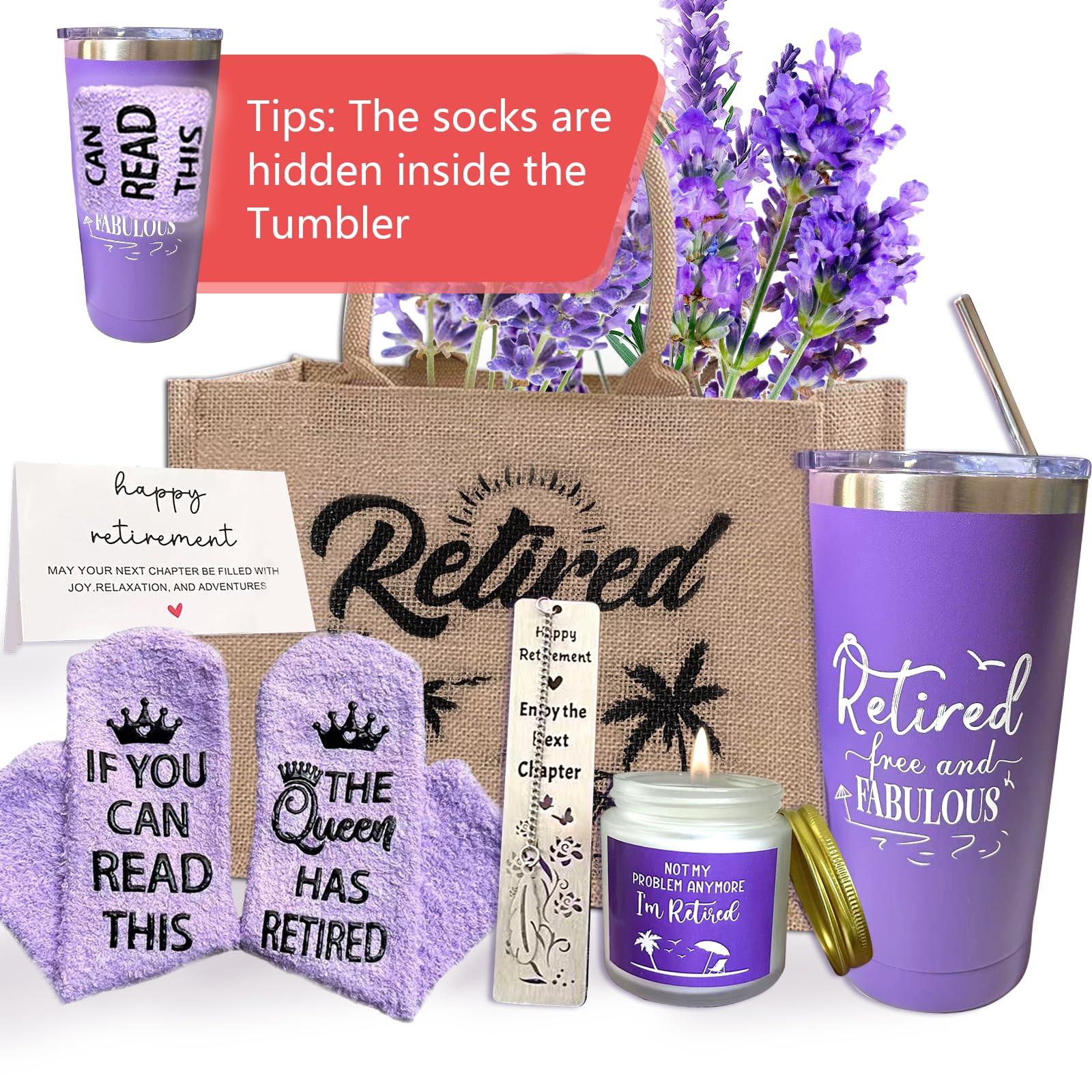 XIENZE-77 Retirement Gift for woman, Happy Retirement Gifts for Women 2026 Coworker