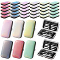 Leriton 30 Sets Bulk Gifts for Women Manicure Set Bulk Professional Nail Care Kit Nail Clippers Kit 8 in 1 Stainless Steel Pedicure Set with Travel Case for Women Men(Iridescent)