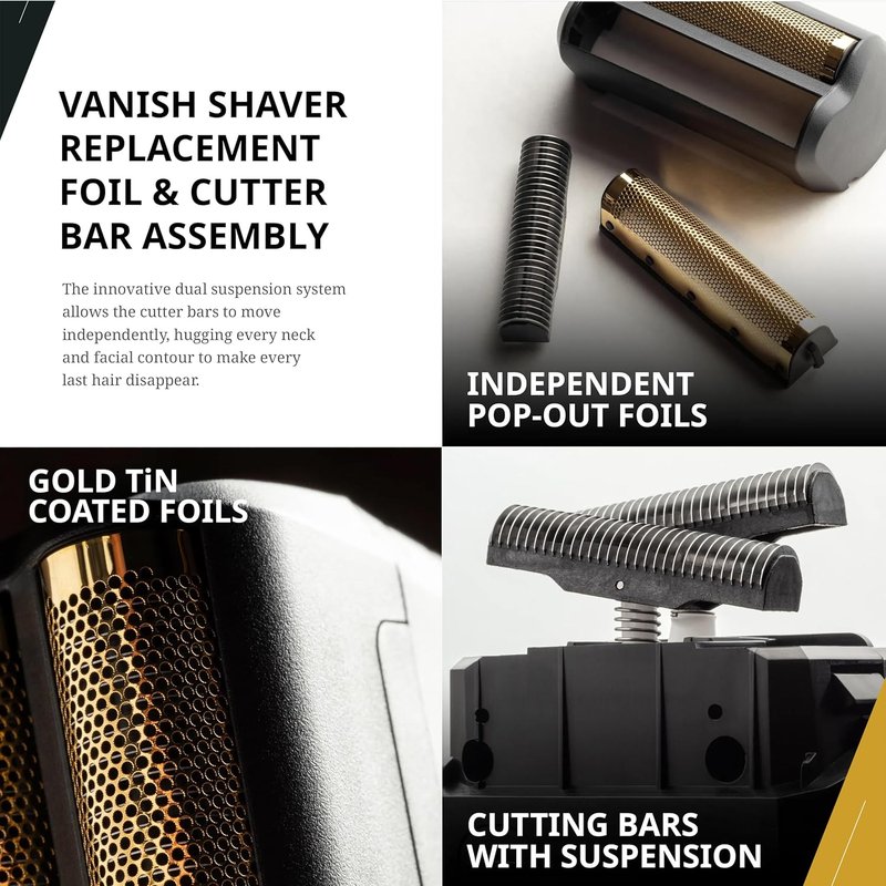 Wahl Professional 5 Star Vanish Shaver - Cordless, Ergonomic Design with 100+ Minute Runtime