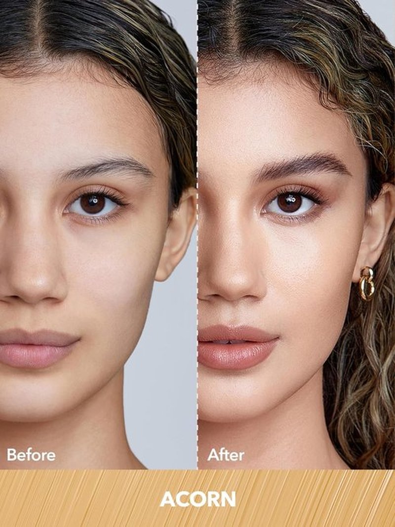SheGlam 12HR Full Coverage Concealer - Matte Finish for Under Eye & Dark Circles | Acorn