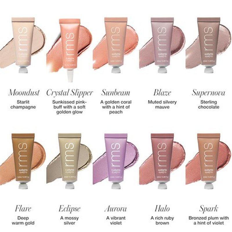 RMS Beauty Eyelights Cream - Illuminating Eye Shadow | Long-Lasting Color & Radiance