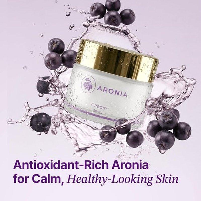 Aronia Extract Day & Night Cream - Antioxidant Hydrating Moisturizer for Face & Neck | 1.76 oz