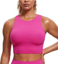 CRZ YOGA Women's Padded Sports Bra - Comfortable Support for Active Lifestyle | Size S-XL
