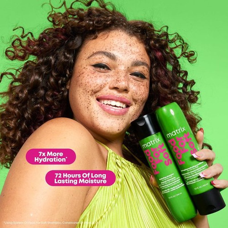 MATRIX Soft Shampoo for Dry, Brittle Hair - Moisturizes, Hydrates, and Softens | 10.1 oz