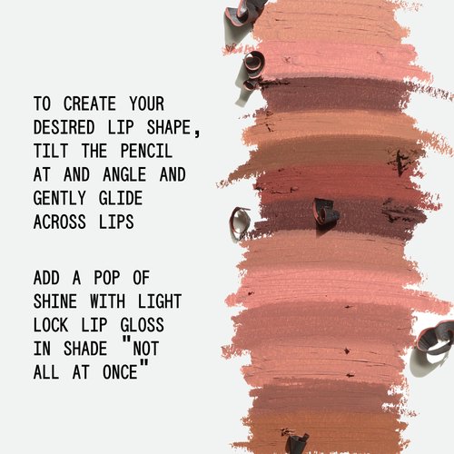 about-face Matte Fix Lip Pencil Smoked – Long-Wear, Creamy Matte Lip Liner with Hyaluronic Acid & Vitamins C & E – Vegan, Cruelty-Free, Clean Beauty – 0.042 oz (Plum Brown)