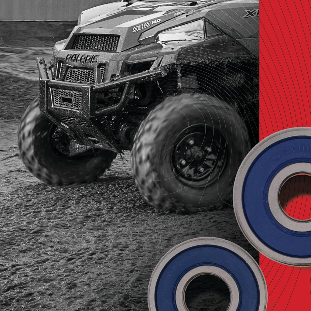 All Balls Racing 25-1191 Wheel Bearing Kit, red