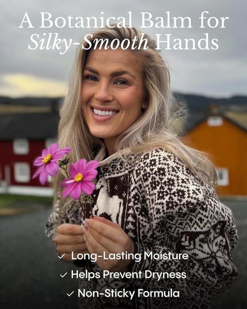 FRØYA Organics Hand Balm - Instant Softening with Shea Butter & Jojoba | Non-Sticky Formula | 30ml