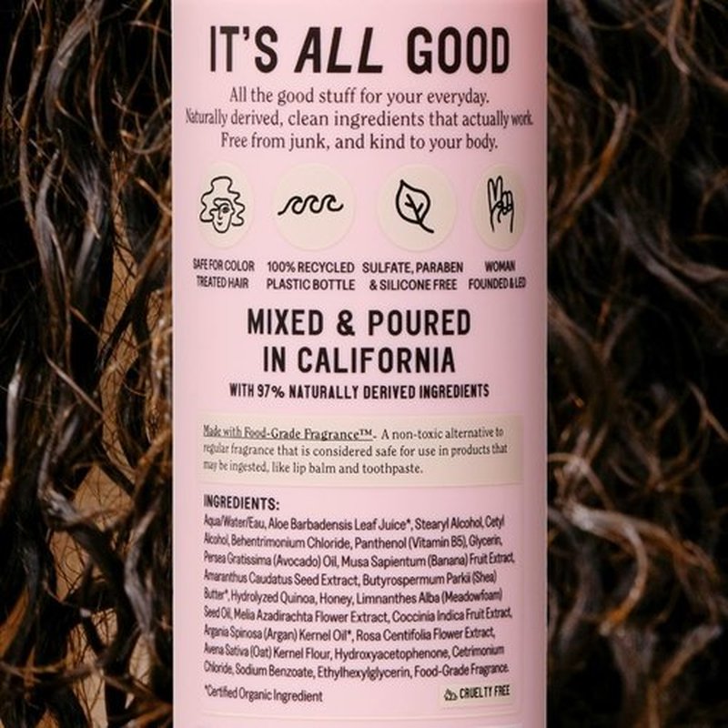 California Naturals Leave-In Conditioner - Coconut Milk Hair Detangler | Natural, Vegan, Paraben & Sulfate Free, 6 fl oz