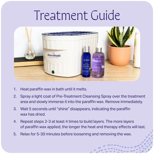 Therabath Pre-Treatment Cleansing Spray for Skin and Nails, with Oils of Lavender, Camphor, and Peppermint for Professional, Home, and Spa, Made in The USA, 8 fl. oz.