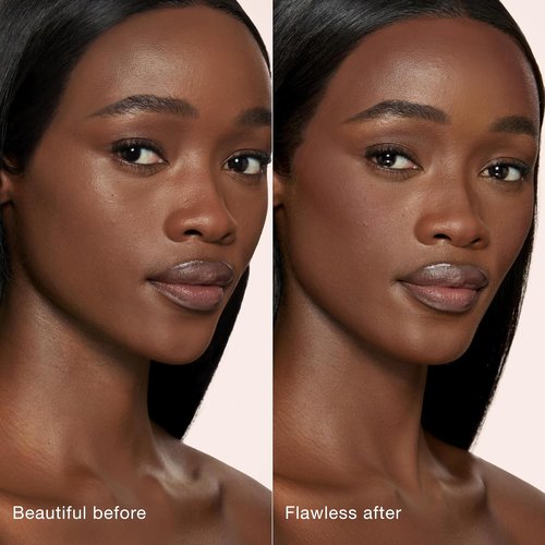 Charlotte Tilbury Airbrush Matte Bronzer - Smoothing Powder for Flawless Skin - Refillable with Silky Mica & Hyaluronic Acid