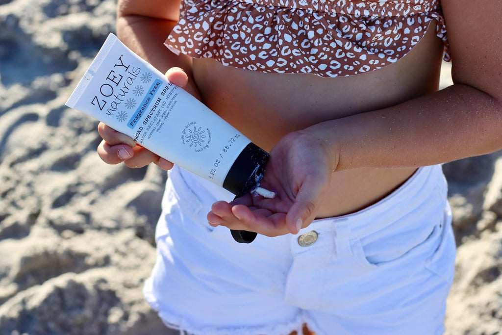 Zoey Naturals SPF 50+ Sunscreen for Babies | Water-Resistant, Reef-Safe & Non-Nano Zinc Oxide