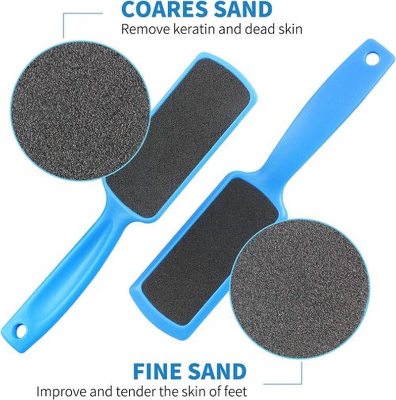 Fu Store Pedicure Foot Files - Professional Callus Remover with Double-Sided Rasp | 3 Pack