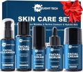 Skin Care for Men Gifts Set,Anti-aging Skin Care Kit for Tigten,Firm & Hydrate Skin,Retinol,Hyaluronic Acid Mens Self Care Facial Kit,Men Birthday Valentines Gifts for Him Boyfriend Dad Husband