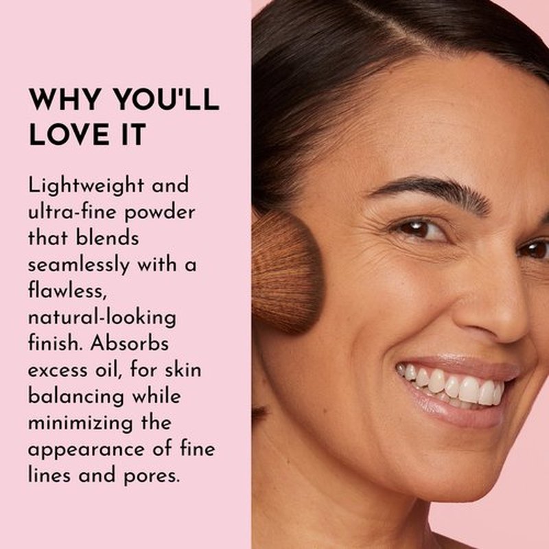 LAWLESS Women's Talc Free Skin Smoothing Powder, Light Medium, 0.34 Ounce (Pack of 1)