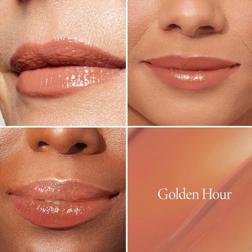 Laura Geller New York Shine-N-Shield Lip Balm SPF 15 - Nourishing Hydration & Lip Protection, Golden Hour