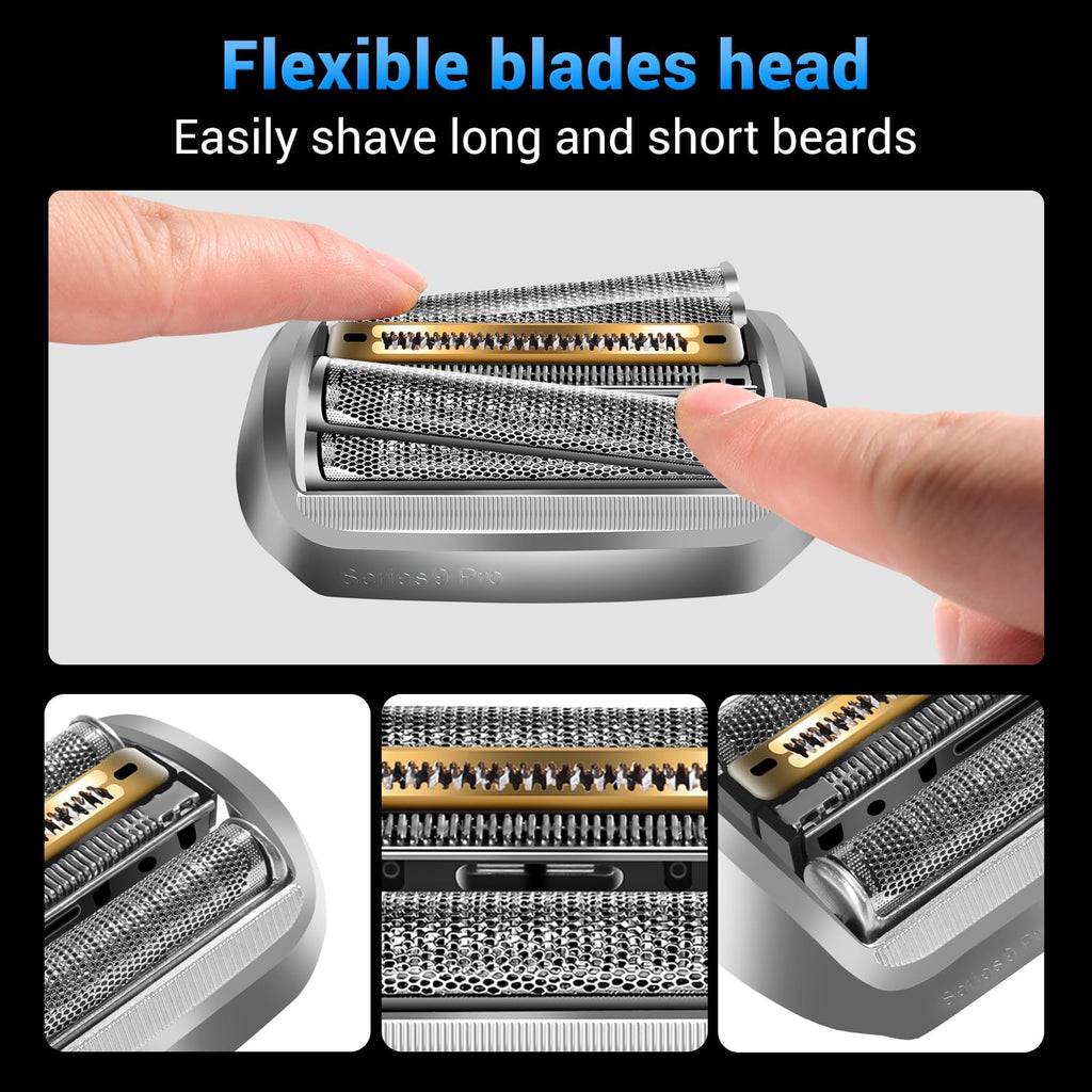 94M Series 9 Shaver Replacement Head,Compatible with S9 Sport Electric Razors 290cc,9291cc,9370cc,9376cc,9293s,9385cc,9390cc,9330s,9296cc