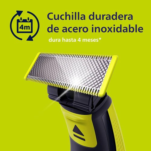 Philips OneBlade Replacement Blades - Original Blades for Face & Body | Compatible with QP2630