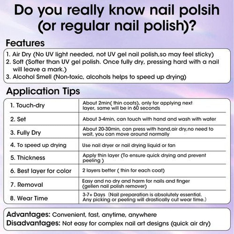 GELLEN 3-In-1 Clear Nail Polish Base Top Coat & Nail Strengthener, Fast Air Dry Breathable Nail Polish, Nails Treatment For Damaged Dry Yellow Finger Nails, Keratin & Vit E, HEMA & TPO Free, Non-toxic